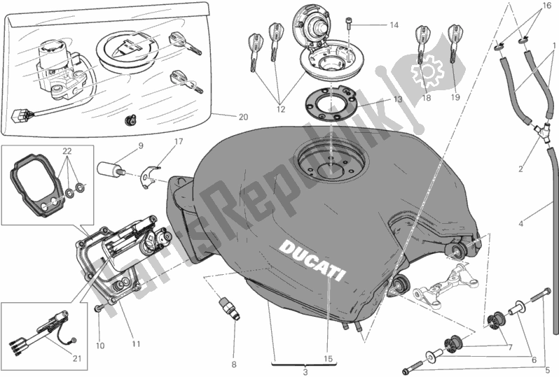 Wszystkie części do 032 - Czo? G Ducati Superbike 1199 Panigale S ABS 2013